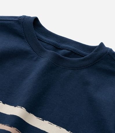 Remera Infantil Rayada con Detalle en el Pecho – Talle 1 a 5/6 años 4
