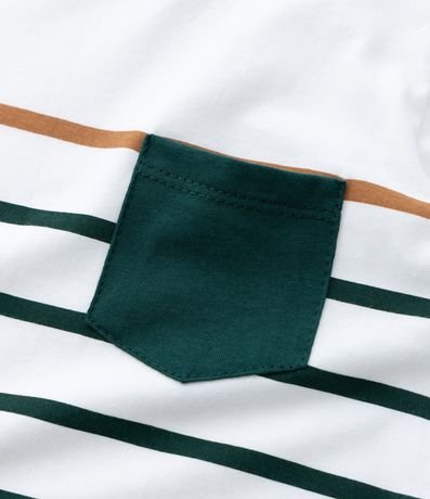 Remera Infantil Rayada con Bolsillo Pequeño – Talle 1 a 6 años 5