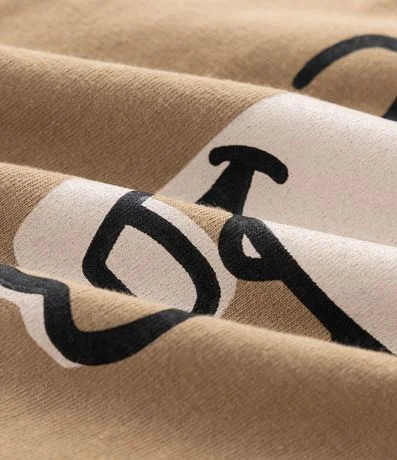 Remera Infantil Manga Larga con Estampa de Oso Outline – Talle 1 a 6 años 3