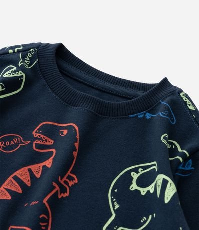 Remera Infantil con Estampado de Dinossauros – Talle 1 a 6 Años 6