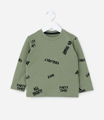 Remera Infantil con Estampa Lettering – Talle 1 a 5/6 años
