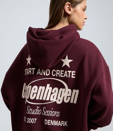 Buzo Algodón Oversized con Estampado College Copenhagen 4