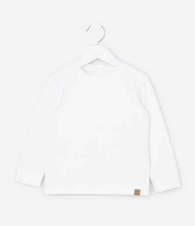 Remera Infantil en Algodón con Manga Larga – Talle 1 a 5/6 años