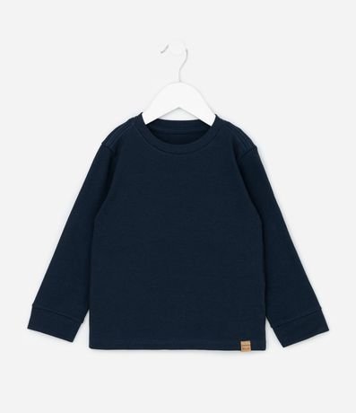 Remera Infantil en Algodón con Manga Larga – Talle 1 a 5/6 años