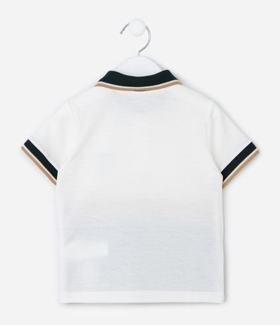 Remera Infantil en Piquet con Cuello Polo y Bordado – Talle 1 a 5/6 años 2