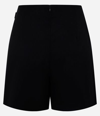 Short Pollera Sastre en Viscosa con Traspase de Hebilla 6