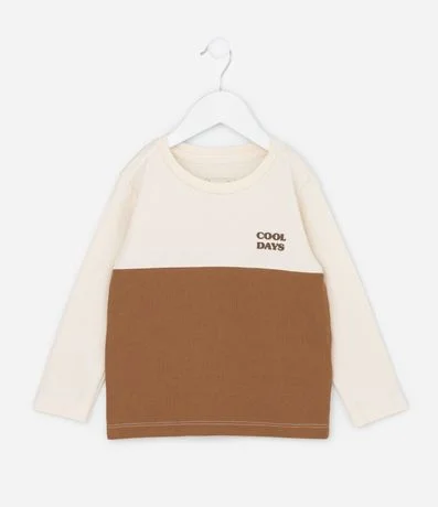 Remera Infantil en Piquet con Recortes - Talle 1 a 6 años 1
