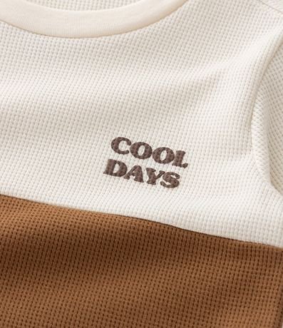 Remera Infantil en Piquet con Recortes - Talle 1 a 6 años 4