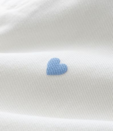 Short Infantil en Jeans Clochard con Estampado de Corazones – Talle 5 a 14 años 6