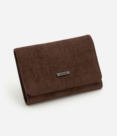 Billetera Sobre Mediana en PU con Textura Crocco