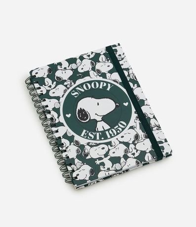 Cuaderno con 96 P�ginas Pautadas y Estampa de Snoopy