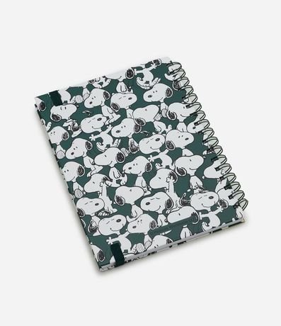 Cuaderno con 96 P�ginas Pautadas y Estampa de Snoopy 2