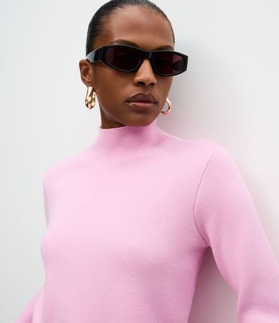 Blusa de Punto con Cuello Alto 5