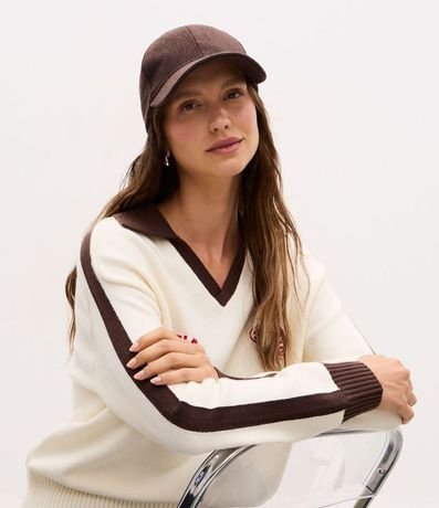 Gorra Aba Curva en Feltro