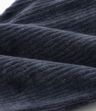 Pantalón Infantil en Terciopelo con Moña en el Ruedo – Talle 0 a 18 Meses 4