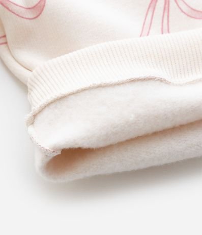 Conjunto Infantil en Algodón con Estampa de Moñitas – Talle 0 a 18 Meses 9