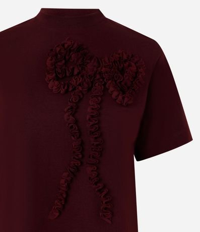 Remera Manga Corta con Lazo Delantero Figurativo 5