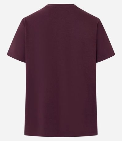 Blusa Alargada Básica en Algodón con Cuello Redondo y Manga Corta 2