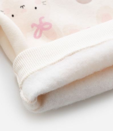 Conjunto Infantil en Algodón con Estampado de Conejo - Talle 0 A 18 Meses 11