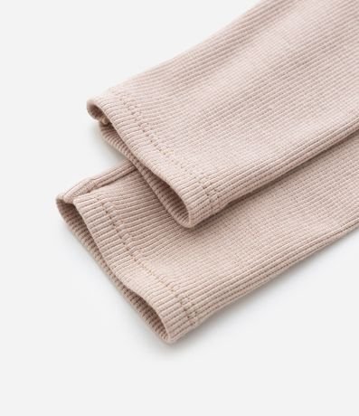 Conjunto Infantil en Algodón con Estampado de Conejo - Talle 0 A 18 Meses 8