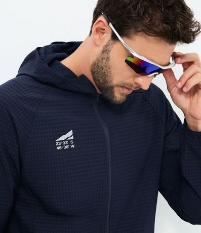 Chaqueta Repelente al Agua con Capucha y Lettering 4