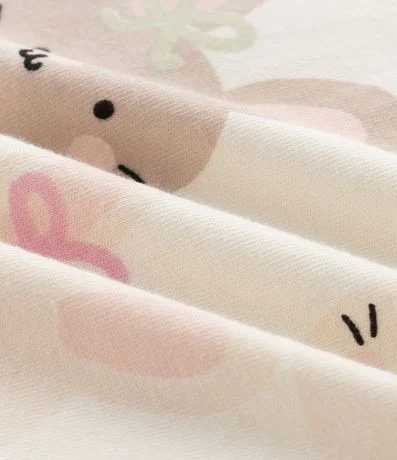 Body Infantil con Estampa de Conejito – Talle 0 a 18 Meses 4