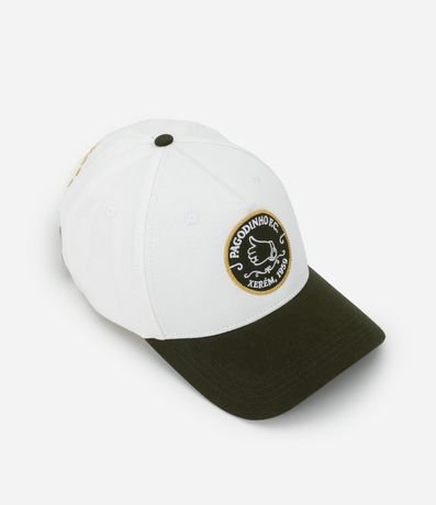 Gorra Aba Curva con Lettering Zeca Pagode 3