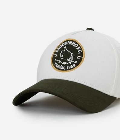 Gorra Aba Curva con Lettering Zeca Pagode 7