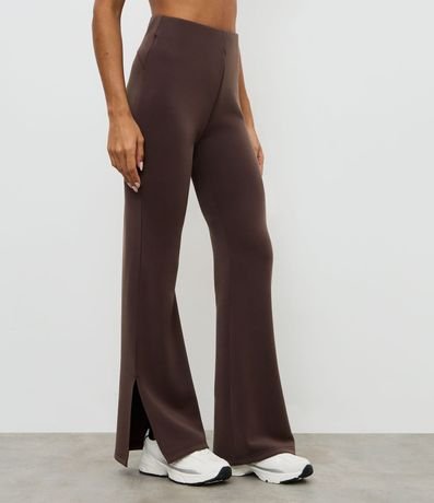 Pantalón Deportiva Flare en Modal con Efecto Lavado 4