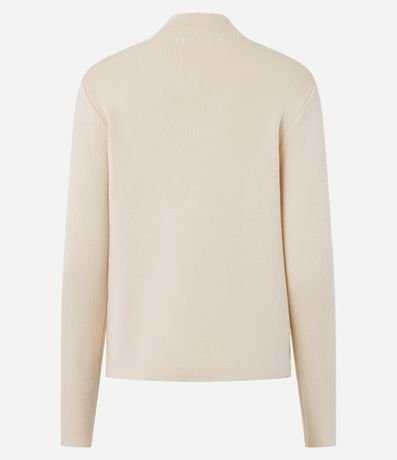 Blusa de Punto con Cuello Alto 3