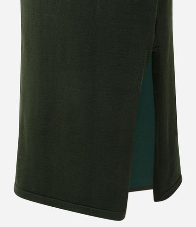 Vestido Midi de Punto con Cuello Alto 3