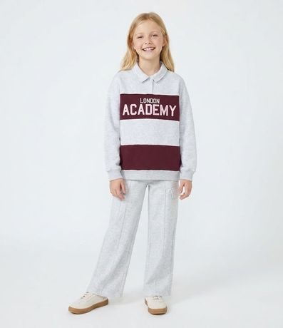 Buzo Infantil con Lettering London Academy – Talle 7 a 16 años 1