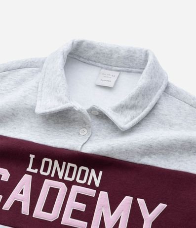 Buzo Infantil con Lettering London Academy – Talle 7 a 16 años 7