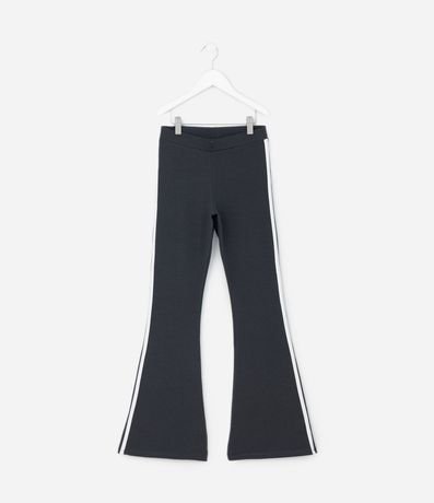 Pantalón Infantil Flare en Cotton con Rayas Laterales – Talle 7 a 16 años 1