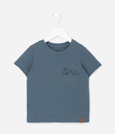 Remera Infantil con Estampa de Dinos - Talle 1 a 6 años
