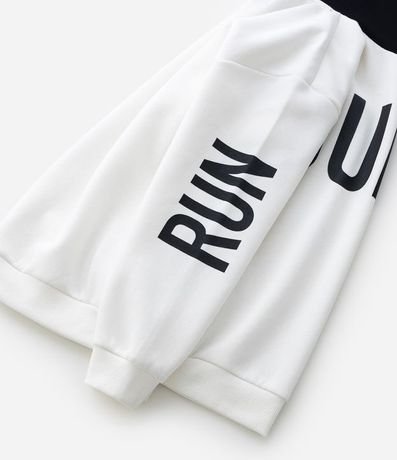 Saco Infantil con Capucha y Estampado Lettering – Talle 5 a 14 años 8