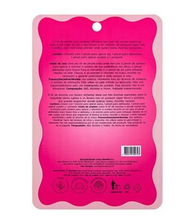 Kit de Pinceles con Llavero Alchemia 3