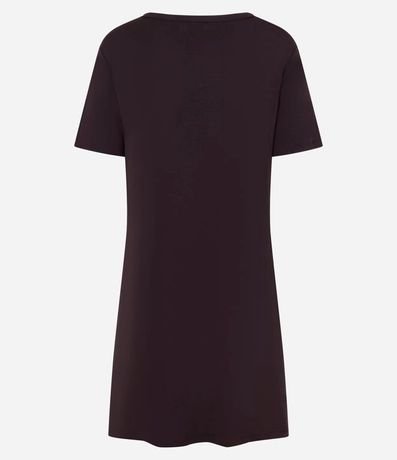 Camisón de Viscosa con Escote V en Encaje 3