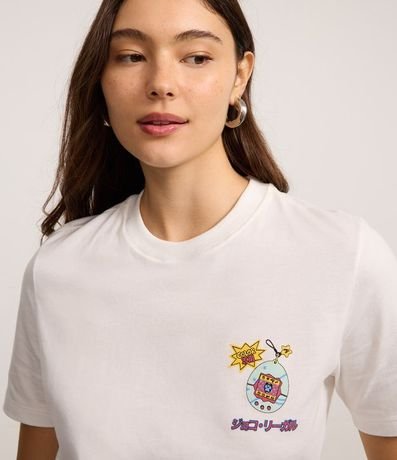 Remera en Algodón con Estampado Tamagochi 4