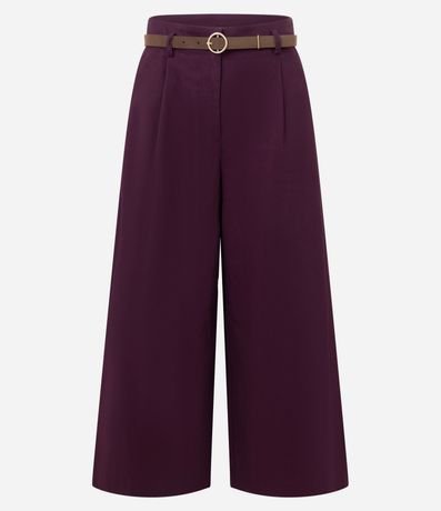 Pantalón Pantacourt en Sastrería con Cinturón