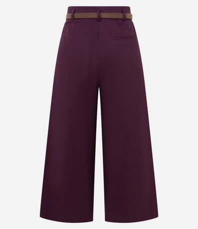 Pantalón Pantacourt en Sastrería con Cinturón 2