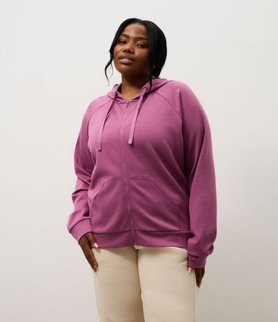 Campera Deportiva con Modal y Bolsillo Canguro 5