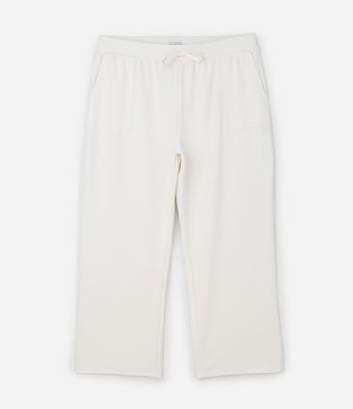 Pantalón Recto Deportiva en Modal con Bolsillos 5