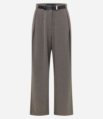 Pantalón Sastre con Pliegues Delanteros y Cinturón con Hebilla 5