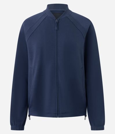 Campera Deportiva en Modal con Ruedo Ajustable 5