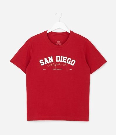 Remera Infantil con Estampa San Diego - Talle 05 a 14 años
