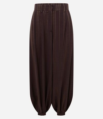Pantalón Aladim en Viscosa con Rayas 7