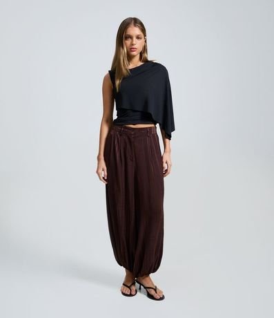 Pantalón Aladim en Viscosa con Rayas 3