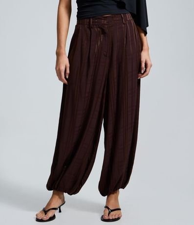 Pantalón Aladim en Viscosa con Rayas 4