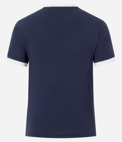 Blusa en Algodón con com Estampado Samba Cura 8